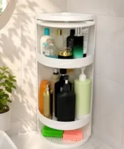 Multi-Layer Bathroom Corner Storage Rack